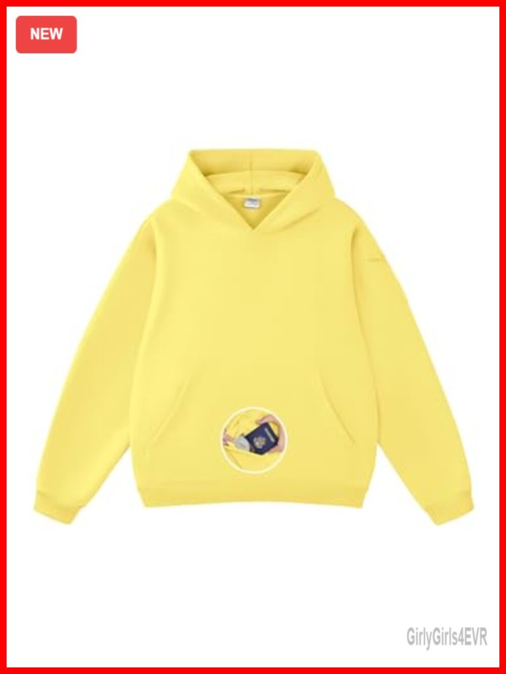 Oversized Heavyweight Fleece Hoodie Pullover Sweatshirt with Hidden Pockets